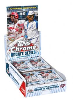 PAQUET CARTES DE BASEBALL TOPPS CHROME UPDATE SERIES 2023